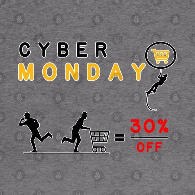 Cyber Monday T-Shirt by Maan85Haitham